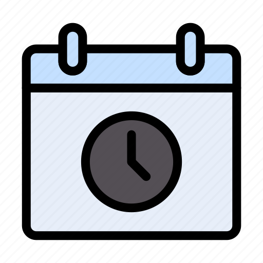 Calendar, timetable, clock, watch, schedule icon - Download on Iconfinder