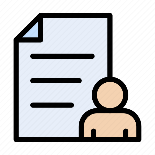 File, document, student, records, university icon - Download on Iconfinder