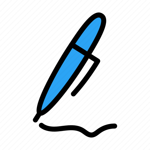 Pen, write, education, stationary, school icon - Download on Iconfinder