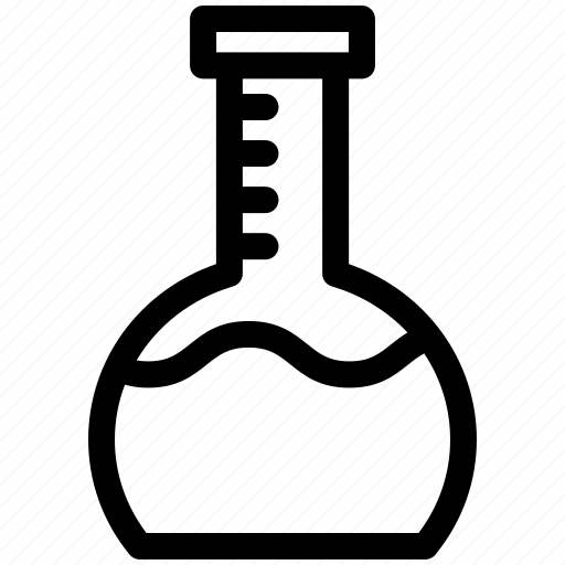 Flask, lab, science, laboratory, chemistry, experiment, biology icon - Download on Iconfinder