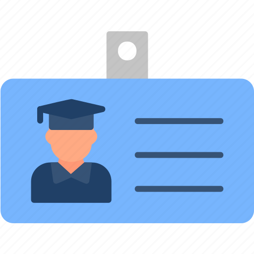 Student, id, card, badge, icard, military, proof icon - Download on Iconfinder
