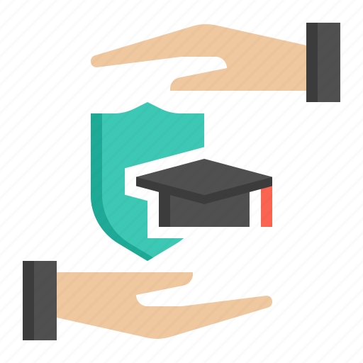 Protecting, students, education, university, school, study, course icon - Download on Iconfinder