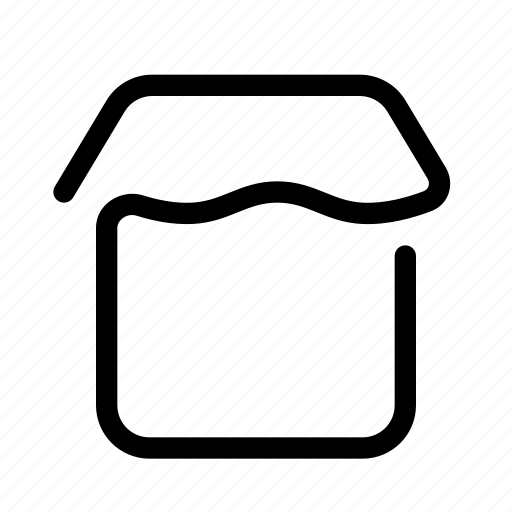 Store, shop, market, oneline icon - Download on Iconfinder