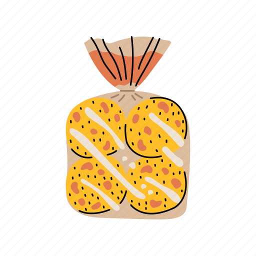 Packaged, buns icon - Download on Iconfinder on Iconfinder
