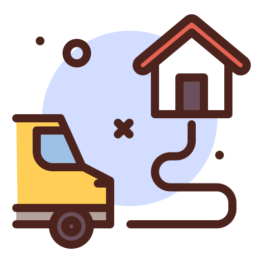 Car, delivery, interaction, untact icon - Free download