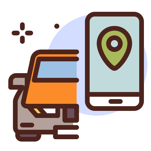 Car, location, interaction, untact icon - Free download