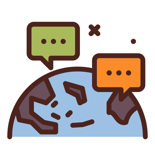 Coomunication, interaction, untact icon - Free download