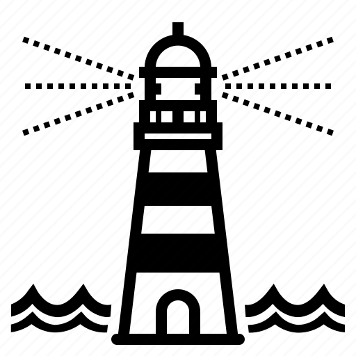 Travel, building, signal, ocean, vintage, guide, lighthouse icon - Download on Iconfinder