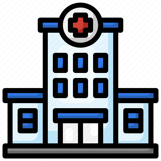 Hospital, architecture, city, urban, town icon - Download on Iconfinder