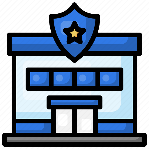 Police, station, security, prison, sheriff, buildings icon - Download on Iconfinder