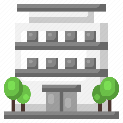 Apartment, real, estate, home, urban, town icon - Download on Iconfinder