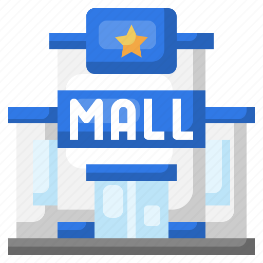 Mall, commerce, city, shopping, center, store icon - Download on Iconfinder
