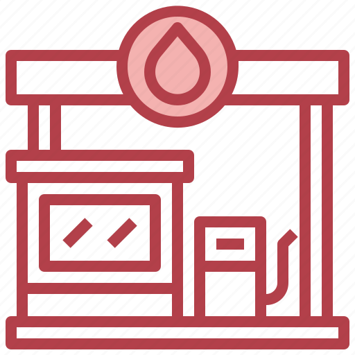 Fuel, station, gas, pump, gasoline, transportation icon - Download on Iconfinder