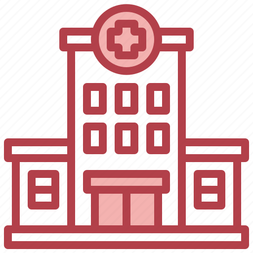Hospital, architecture, city, urban, town icon - Download on Iconfinder
