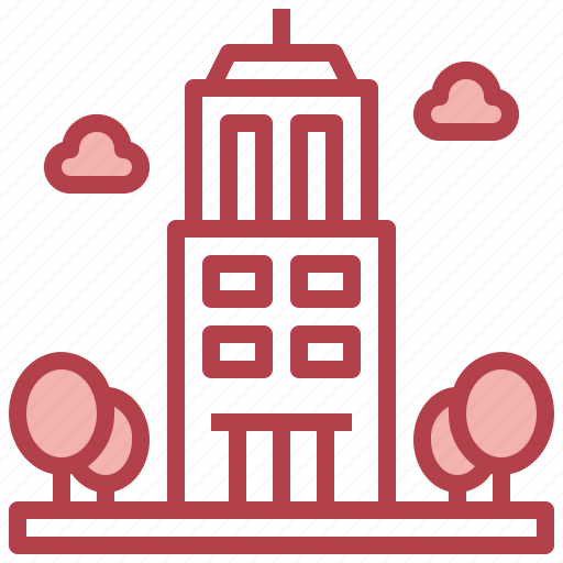 Skyscraper, urban, edifice, town, building icon - Download on Iconfinder