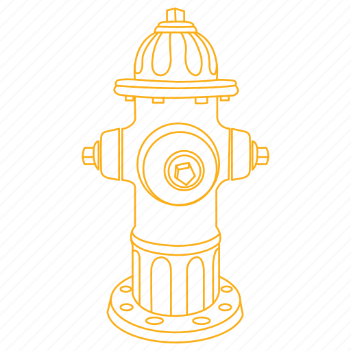 Fire, hose, hydrant, street, utility, water icon - Download on Iconfinder