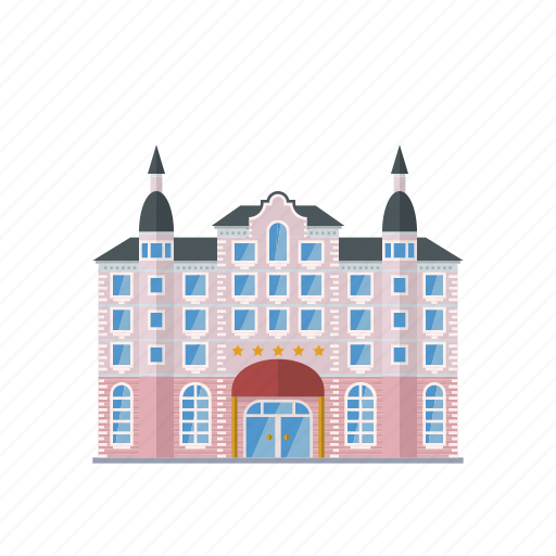 Building, facility, grand hotel, hotel, tourism, urban icon - Download on Iconfinder