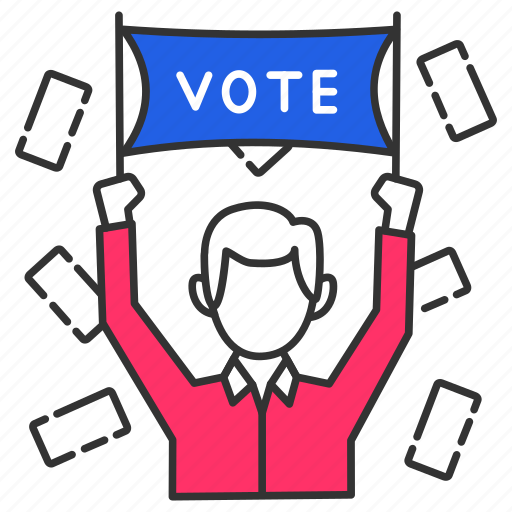 Campaign, vote, election, protestor, voting, supporter, politics icon - Download on Iconfinder
