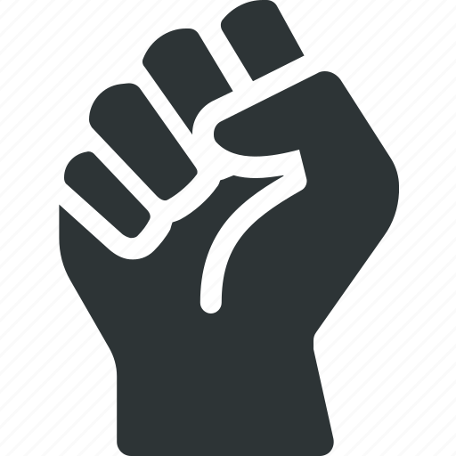 Raised, fist, protest, resistance, strength, power icon - Download on Iconfinder