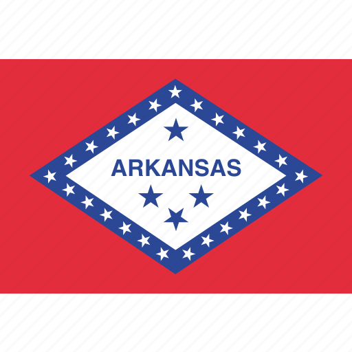 American, arkansas, flag, state icon - Download on Iconfinder