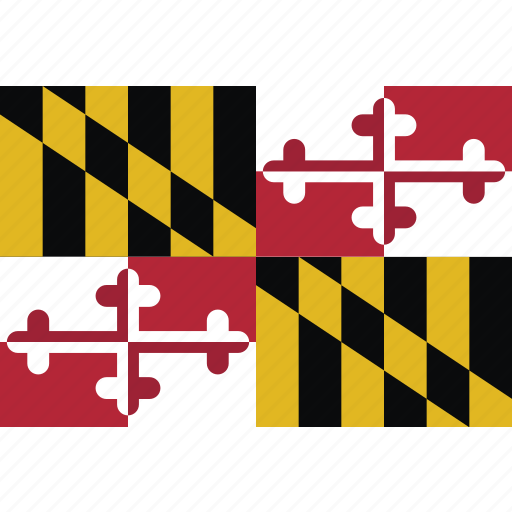 American, flag, maryland, state icon - Download on Iconfinder