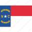america, carolina, flag, north, state 