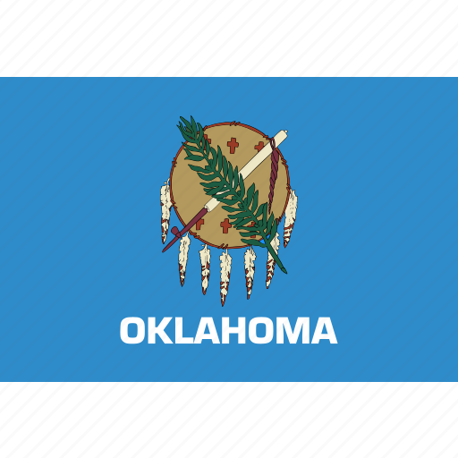 American, flag, oklahoma, state icon - Download on Iconfinder