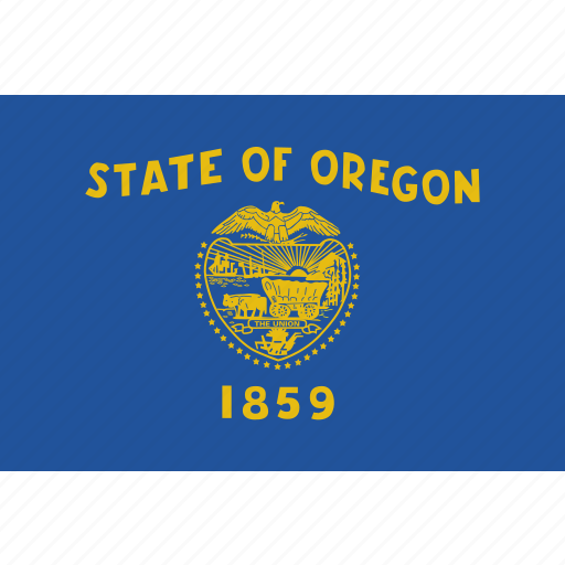 America, flag, oregon, state icon - Download on Iconfinder