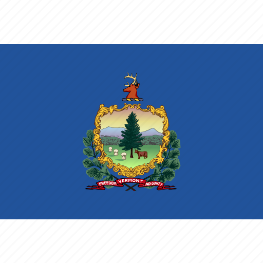 Flag, state, usa, vermont icon - Download on Iconfinder