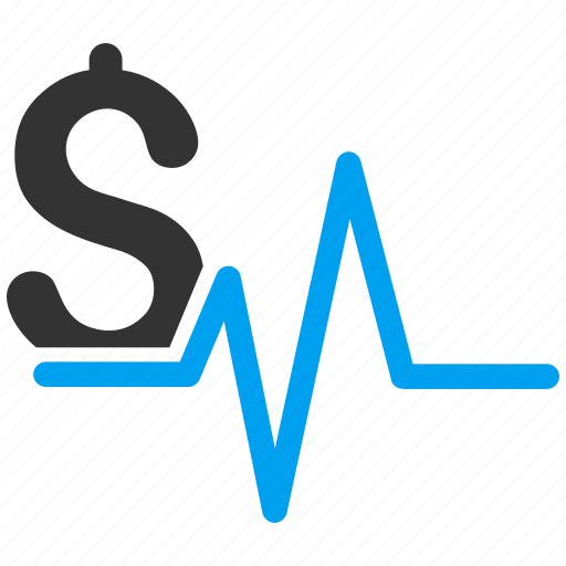 Analysis, business, finance, financial pulse, graphs, medicine, pulsation chart icon - Download on Iconfinder