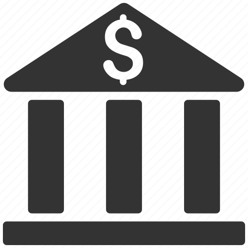 Bank building, company, dollar, finance, financial center, money, payment icon - Download on Iconfinder