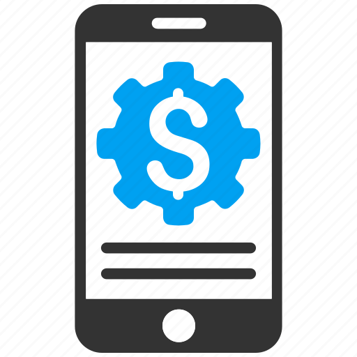 Bank service, configuration, mobile banking, payment, phone, preferences, settings icon - Download on Iconfinder