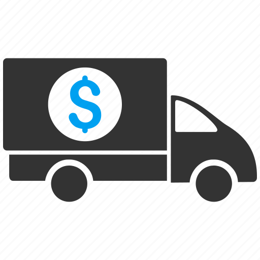Delivery, finance, financial, logistics business, money shipment, transfer, truck icon - Download on Iconfinder