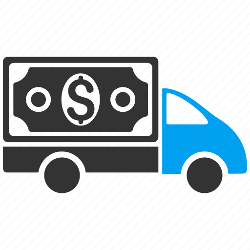 Cash delivery, collector car, dollar, finance, money transfer, payment, transport icon - Download on Iconfinder