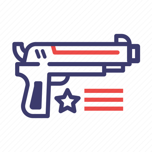 America, crime, gun, law, outlaw, usa, violence icon - Download on Iconfinder