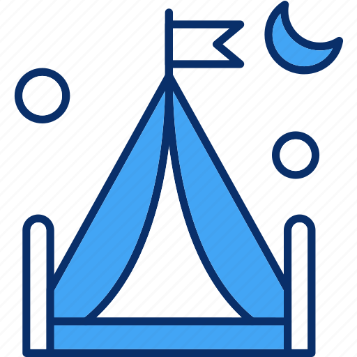 Camp, camping, tent, usa icon - Download on Iconfinder