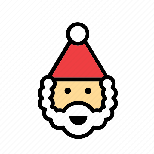 Christmas, face, santa, santa claus, xmas icon - Download on Iconfinder