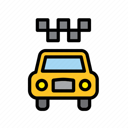 American, cab, new york, taxi, transport, united states, usa icon - Download on Iconfinder