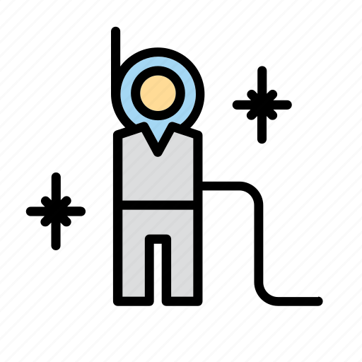 Astronaut, cosmonaut, man, people, space, spaceman icon - Download on Iconfinder