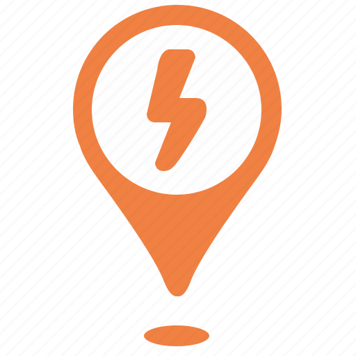 Electric, geo, point, shock, storm icon - Download on Iconfinder