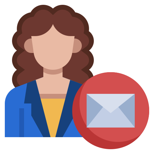 Email, message, envelope, dm, user icon - Free download