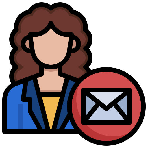 Email, message, envelope, dm, user icon - Free download