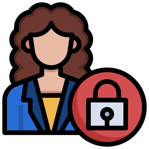 Lock, padlock, user, caps, secure icon - Free download