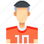 avatar, career, people, person, player, soccer, user 