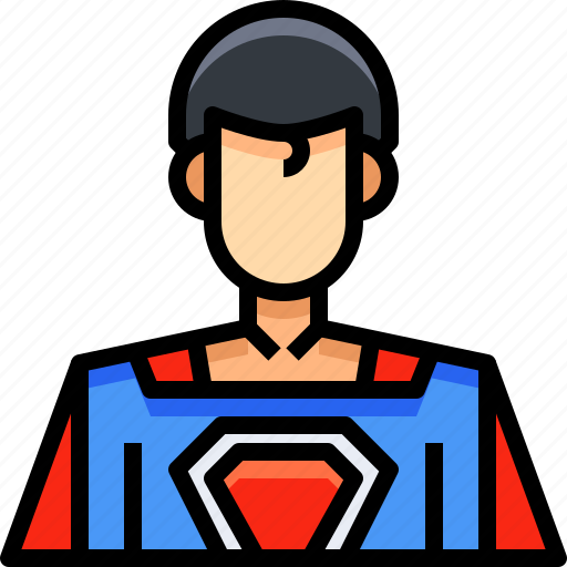 Avatar, male, man, people, person, superman, user icon - Download on Iconfinder