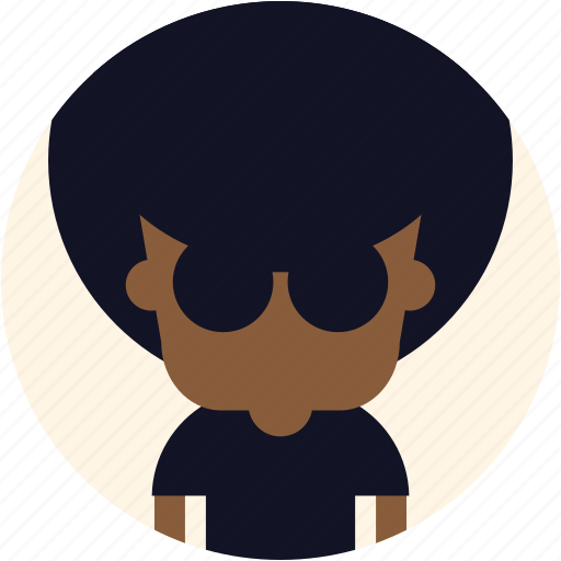 Avatar, user, guy, cool, afro, man icon - Download on Iconfinder