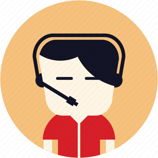 Customer service, user, contact, avatar, call centre, man, secretary icon - Download on Iconfinder