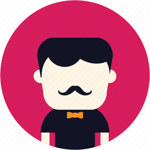 Classic, avatar, elegant, user, mustach, man icon - Download on Iconfinder