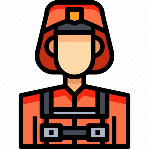 Avatar, firefighter, male, man, people, person, user icon - Download on Iconfinder