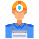 avatar, career, miner, people, person, user
